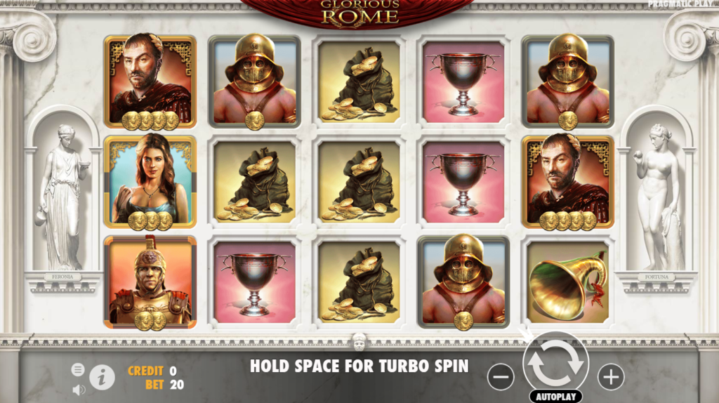 สล็อตออนไลน์ Glorious Rome จาก Sexy Gaming